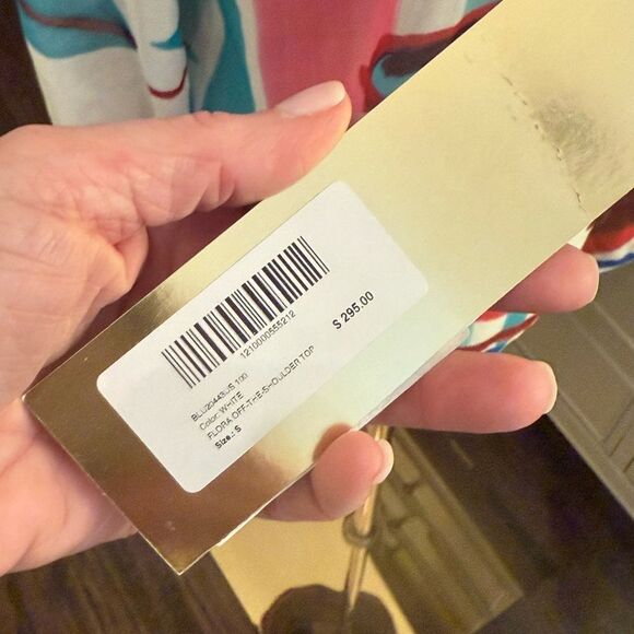 NWT PatBo FLORA OFF-THE-SHOULDER TOP size Small-W14 - Picture 5 of 6